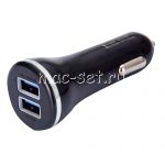 Автомобильное зарядное устройство 2xUSB 3100mA LDNIO (черное)