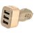 Автомобильное зарядное устройство 3xUSB 3100mA Ainy EB-025L (золотистое)