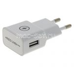 Сетевое зарядное устройство 1xUSB 1000mA Red Line NT-1A (белое)