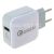 Сетевое зарядное устройство 1xUSB 2400mA Red Line NQC-4 (белое)