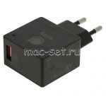 Сетевое зарядное устройство 1xUSB 3000mA Ainy EA-038A Quick Сharge (черное)