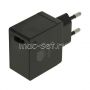 Сетевое зарядное устройство 1xUSB 3000mA Ainy EA-038A Quick Сharge (черное)