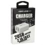 Сетевое зарядное устройство 2xUSB 2100mA Red Line Lux Z2 (белое)