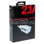 Сетевое зарядное устройство 2xUSB 2100mA Red Line NT-2A (белое)