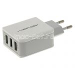 Сетевое зарядное устройство 3xUSB 3100mA Red Line Superior Y3 (белое)