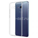 Чехол-накладка силиконовый для HTC U11 (прозрачный 0.5мм)