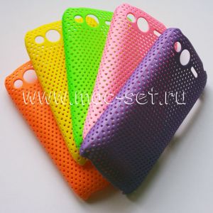 Чехол-накладка пластиковый сетка для HTC Desire S