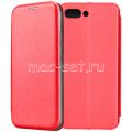Чехол-книжка кожаный для Huawei Honor 10 (красный) Fashion Case