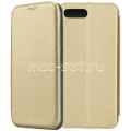Чехол-книжка кожаный для Huawei Honor 10 (золотистый) Fashion Case