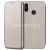 Чехол-книжка кожаный для Huawei Honor 10 Lite (серый) Fashion Case