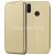 Чехол-книжка кожаный для Huawei Honor 10 Lite (золотистый) Fashion Case