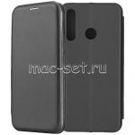 Чехол-книжка кожаный для Huawei Honor 10i (черный) Fashion Case