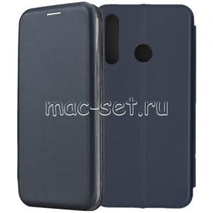 Чехол-книжка кожаный для Huawei Honor 10i (синий) Fashion Case