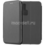 Чехол-книжка кожаный для Huawei Honor 20 Pro (черный) Fashion Case