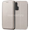 Чехол-книжка кожаный для Huawei Honor 20 Pro (серый) Fashion Case