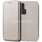 Чехол-книжка кожаный для Huawei Honor 20 Pro (серый) Fashion Case