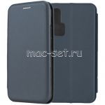 Чехол-книжка кожаный для Huawei Honor 20 Pro (синий) Fashion Case