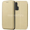 Чехол-книжка кожаный для Huawei Honor 20 Pro (золотистый) Fashion Case