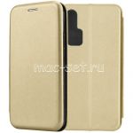 Чехол-книжка кожаный для Huawei Honor 20 Pro (золотистый) Fashion Case
