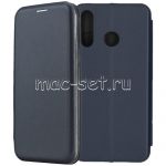 Чехол-книжка кожаный для Huawei Honor 20S / 20 Lite (синий) Fashion Case