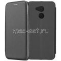 Чехол-книжка кожаный для Huawei Honor 6C (черный) Fashion Case