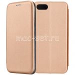 Чехол-книжка кожаный для Huawei Honor 7S (розовый) Fashion Case