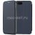 Чехол-книжка кожаный для Huawei Honor 7S (синий) Fashion Case