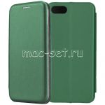 Чехол-книжка кожаный для Huawei Honor 7S (зеленый) Fashion Case