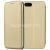 Чехол-книжка кожаный для Huawei Honor 7S (золотистый) Fashion Case