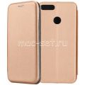Чехол-книжка кожаный для Huawei Honor 7X (розовый) Fashion Case