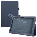 Чехол-книжка для Huawei MediaPad M3 Lite 10 (синий) Book Case Max