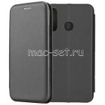 Чехол-книжка кожаный для Huawei Honor 20S / 20 Lite (черный) Fashion Case