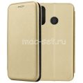 Чехол-книжка кожаный для Huawei Honor 20S / 20 Lite (золотистый) Fashion Case