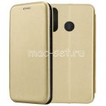 Чехол-книжка кожаный для Huawei Honor 20S / 20 Lite (золотистый) Fashion Case