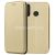 Чехол-книжка кожаный для Huawei Honor 20S / 20 Lite (золотистый) Fashion Case