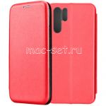 Чехол-книжка кожаный для Huawei P30 Pro (красный) Fashion Case
