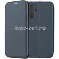Чехол-книжка кожаный для Huawei P30 Pro (синий) Fashion Case