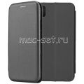 Чехол-книжка кожаный для Huawei Honor 8S (черный) Fashion Case