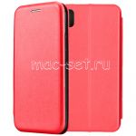 Чехол-книжка кожаный для Huawei Honor 8S (красный) Fashion Case