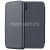 Чехол-книжка кожаный для Huawei Y5 (2019) (синий) Fashion Case