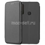Чехол-книжка кожаный для Huawei P Smart Z (черный) Fashion Case