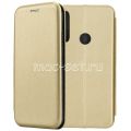 Чехол-книжка кожаный для Huawei P Smart Z (золотистый) Fashion Case