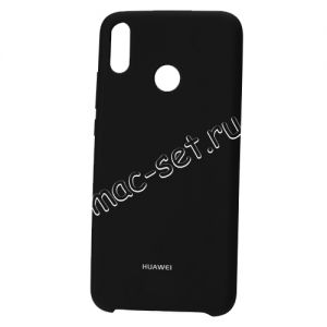 Чехол-накладка силиконовый для Huawei Honor 8X (черный) Silicone Cover