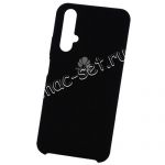 Чехол-накладка силиконовый для Huawei Honor 20 (черный) Silicone Cover