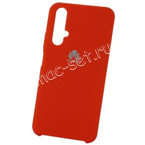 Чехол-накладка силиконовый для Huawei Honor 20 (красный) Silicone Cover