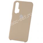 Чехол-накладка силиконовый для Huawei Honor 20 Pro (свето-бежевый) Silicone Cover