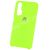Чехол-накладка силиконовый для Huawei Honor 20 Pro (лайм) Silicone Cover