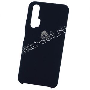 Чехол-накладка силиконовый для Huawei Honor 20 Pro (темно-синий) Silicone Cover