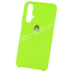 Чехол-накладка силиконовый для Huawei Honor 20 (лайм) Silicone Cover