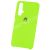 Чехол-накладка силиконовый для Huawei Honor 20 (лайм) Silicone Cover